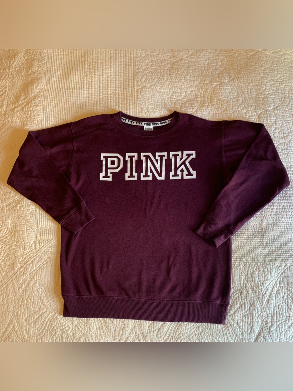Victoria's Secret PINK Campus Crew Sweatshirt